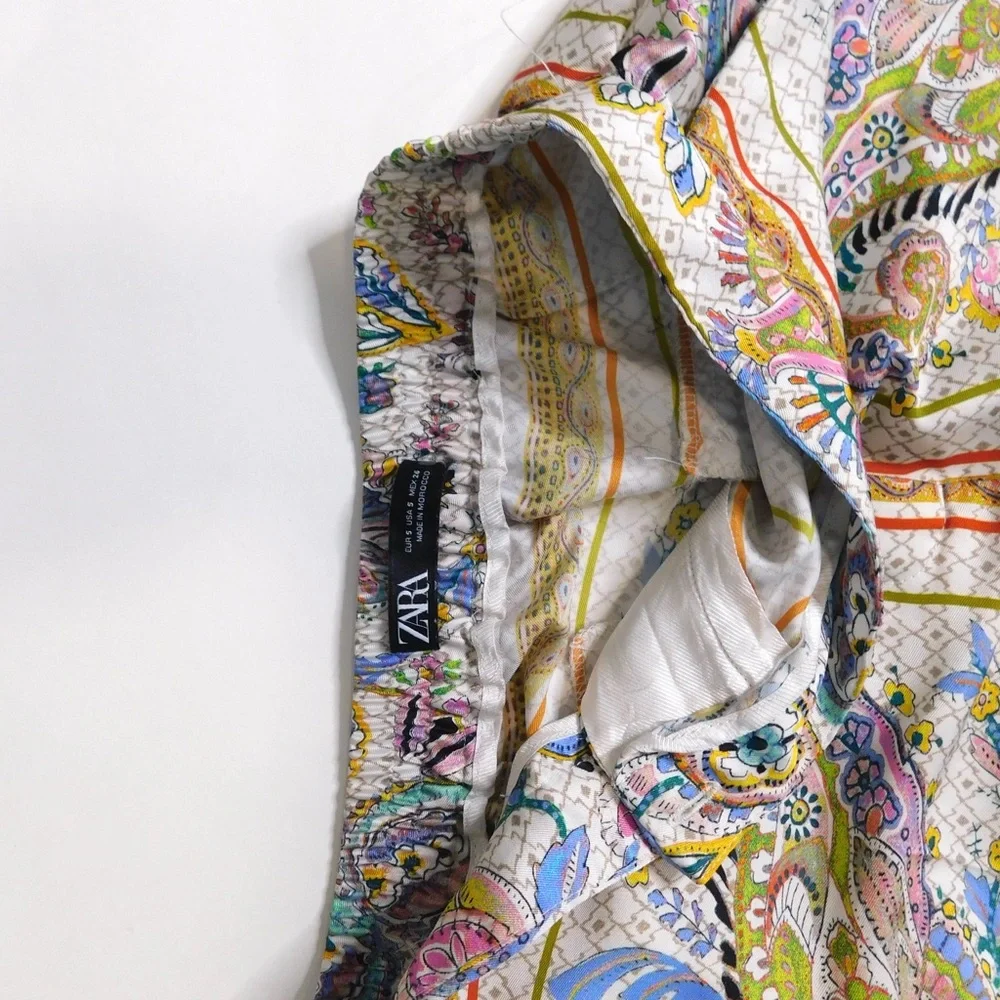 Zara Printed Pants - Picture 5 of 6